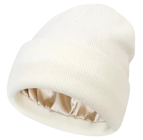 Unisex Satin-Lined Winter Beanie