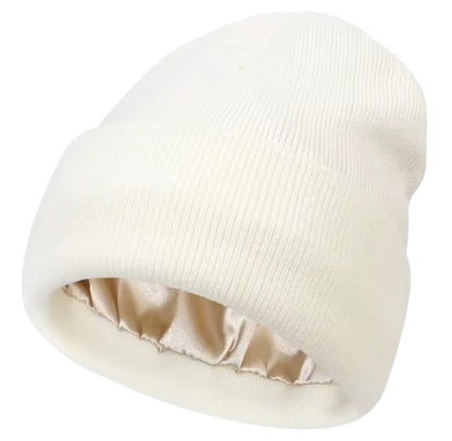 Unisex Satin-Lined Winter Beanie