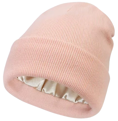 Unisex Satin-Lined Winter Beanie