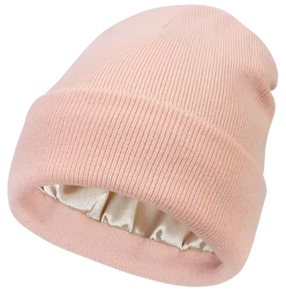 Unisex Satin-Lined Winter Beanie