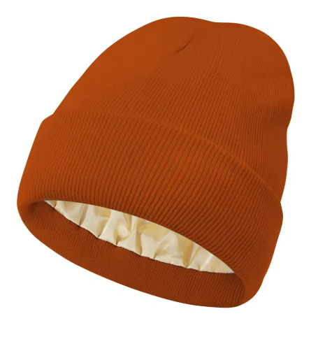 Unisex Satin-Lined Winter Beanie