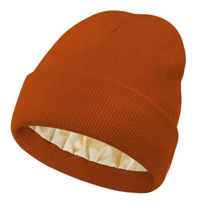 Unisex Satin-Lined Winter Beanie